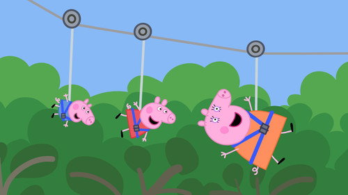 Peppa Pig Season 7 Episode 50 - Monkey Trees