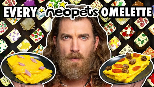 We Try Every Neopet Omelettes still