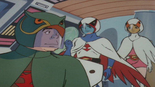 Science Ninja Team Gatchaman Season 1 Episode 2 - The Apparition of a Demonic Ghostly Airplane Carrier