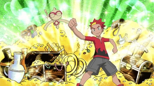 Pokémon Season 13 Episode 24 - Bucking the Treasure Trend!
