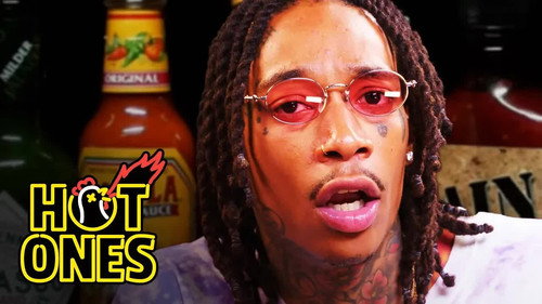 Hot Ones Season 6 Episode 7 - Wiz Khalifa Gets Smoked Out by Spicy Wings