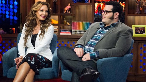 Leah Remini & Josh Gad still