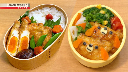BENTO EXPO Season 7 Episode 5 - Kinchaku Tamago Bento & Pork Inari Bento