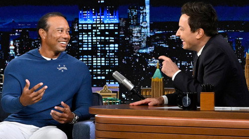 Tiger Woods, benny blanco, Todd Barry still