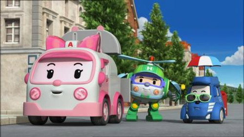 Robocar Poli Season 3 Episode 23 - The Hottest Day in Brooms Town