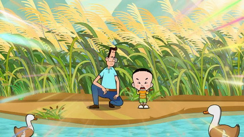 Big-Headed Kid and Small-Headed Father Season 4 Episode 9 - Episode 9