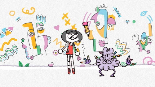 Doodle Girl Season 1 Episode 24 - Blank Canvas
