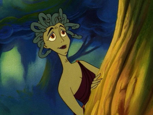 Hercules and the Gorgon still
