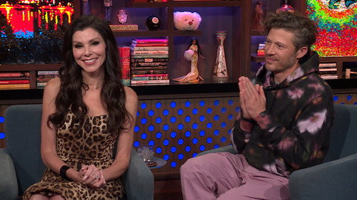 Heather Dubrow and Zach Gilford still