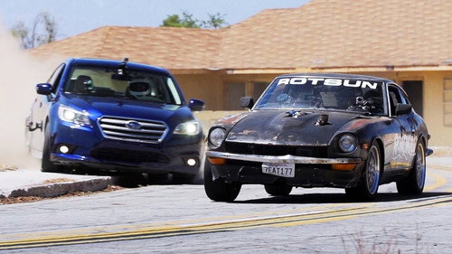 Roadkill Season 3 Episode 9 - 2015 Subaru Legacy Challenges the Roadkill Project Cars!