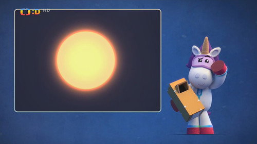 Solar E-Glitch still