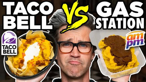 Taco Bell vs. Gas Station Taste Test still