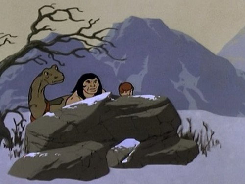 Space Ghost and Dino Boy Season 1 Episode 14 - The Mighty Snow Creature
