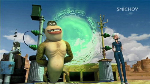 Monsters vs. Aliens Season 1 Episode 11 - The Wormhole Has Turned!