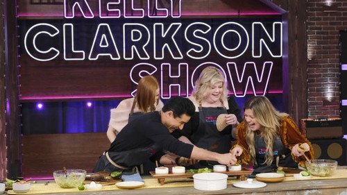 Mario Lopez, Ellie Bamber still