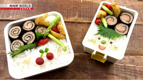 BENTO EXPO Season 5 Episode 11 - Chicken Tender Rolls Bento & Norimaki Meat Roll Bento