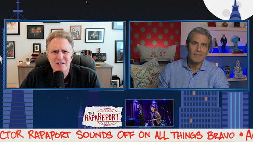 Dorinda Medley & Michael Rapaport still