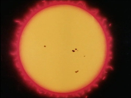 Acting cool of sun still