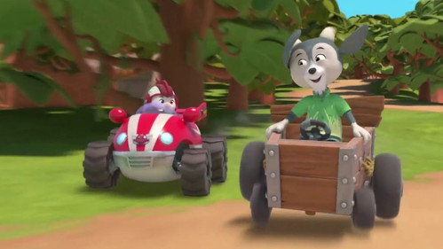 Top Wing Season 1 Episode 19 - The Great Goat-Cart Race
