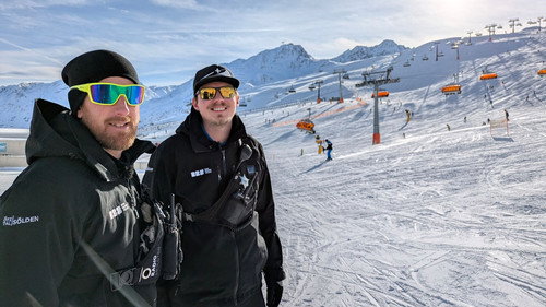 Ski patrol paramedics on constant duty still