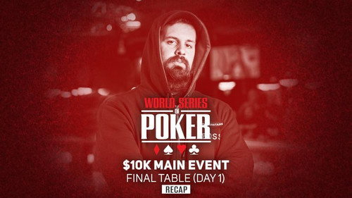 WSOP 2021 Main Event Final Table Day 1 Recap still