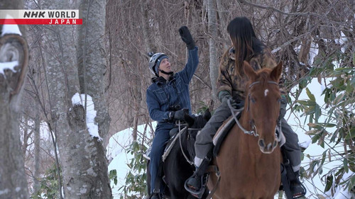Wild Hokkaido! Season 9 Episode 4 - Winter Horse Trekking in Spectacular Scenery!