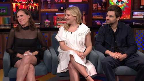 Molly Shannon, Helene Yorke, and Drew Tarver still