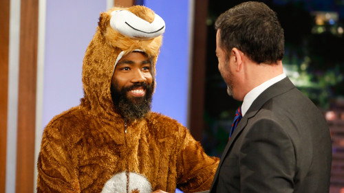 Donald Glover, D'Arcy Carden, Stand-Up Comedy with Beth Stelling at Jimmy Kimmel's Comedy Club still