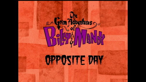 The Grim Adventures of Billy and Mandy Season 1 Episode 3 - Opposite Day