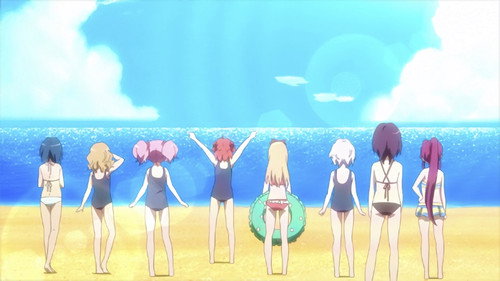 YuruYuri: Happy Go Lily Season 1 Episode 4 - Summer's Great Harvest Festival