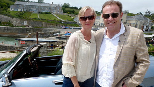 Celebrity Antiques Road Trip Season 3 Episode 7 - Hermione Norris and John Thomson