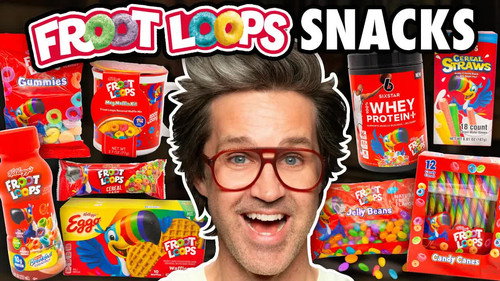 We Tried EVERY Froot Loops Snack still