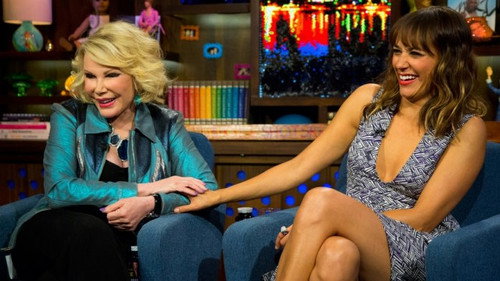 Joan Rivers and Rashida Jones still