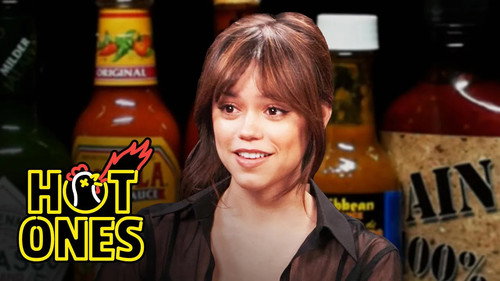 Hot Ones Season 20 Episode 6 - Jenna Ortega Doesn’t Flinch While Eating Spicy Wings
