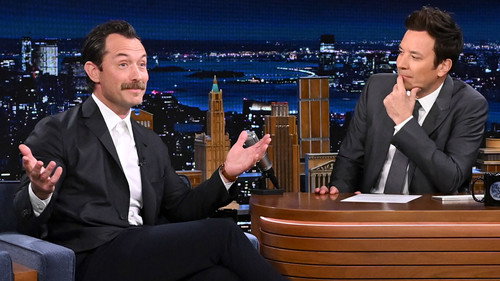The Tonight Show Starring Jimmy Fallon Season 10 Episode 128 - Jude Law, Joshua Jackson, Jackie Fabulous