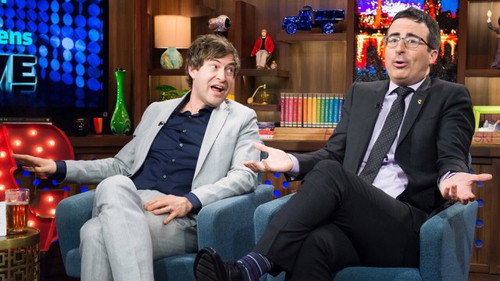 John Oliver & Mark Duplass still