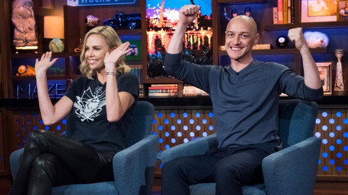 Charlize Theron & James McAvoy still