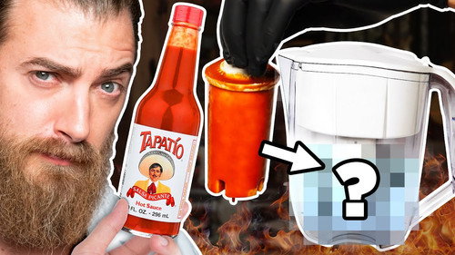 Will This Water Filter Still Work? (Hot Sauce Experiment) still