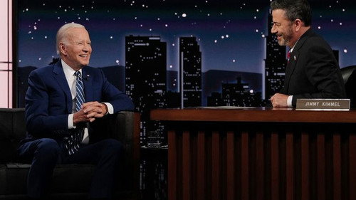 Jimmy Kimmel Live! Season 20 Episode 124 - Joe Biden, Jack Johnson