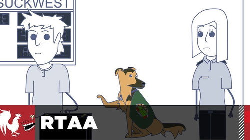 Rooster Teeth Animated Adventures Season 6 Episode 5 - Airport Dog Jobs