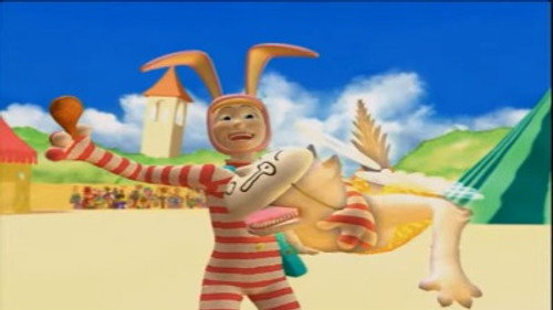 Popee the Performer Season 1 Episode 4 - KNIFE THROWER