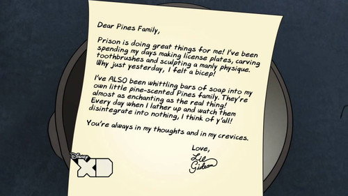 Creepy Letters from Lil Gideon - Pine-Scented still