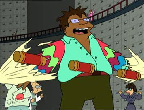Futurama Season 2 Episode 14 - How Hermes Requisitioned His Groove Back