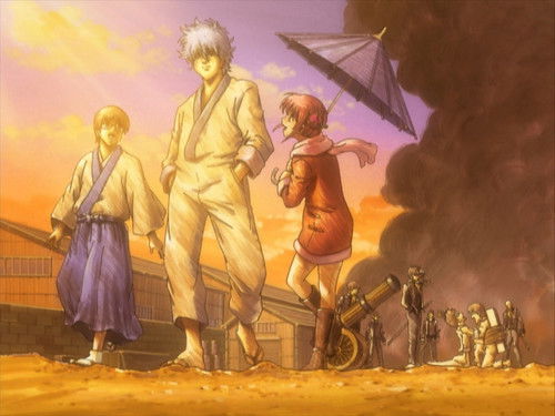 Gintama Season 1 Episode 32 - Life Moves on Like a Conveyor Belt