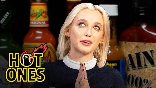 Hot Ones Season 19 Episode 6 - Emma Chamberlain Has a Spiritual Awakening While Eating Spicy Wings