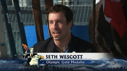 The Colbert Report Season 6 Episode 28 - Shani Davis, Seth Wescott