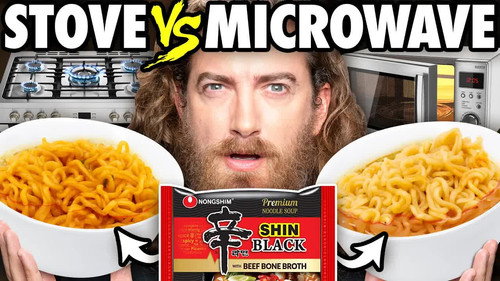 Stove vs. Microwave Taste Test still