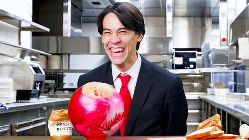 Breaking News: No Laugh Newsroom Season 3 Episode 24 - Making Peanut Butter Sandwiches with a Bowling Ball
