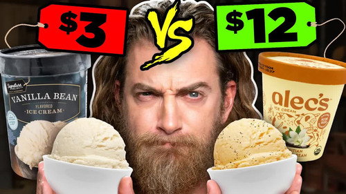 Cheap vs. Expensive Packaged Food (Taste Test) still