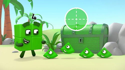 Numberblocks Season 8 Episode 23 - The Mystery of Fraction Island